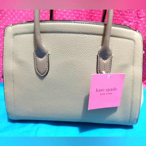 Kate Spade New York  Knott Pebble Leather Satchel  Crossbody Purse Handbag NWT!! - Picture 4 of 4